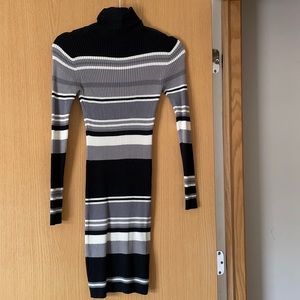 Turtleneck Sweater Dress